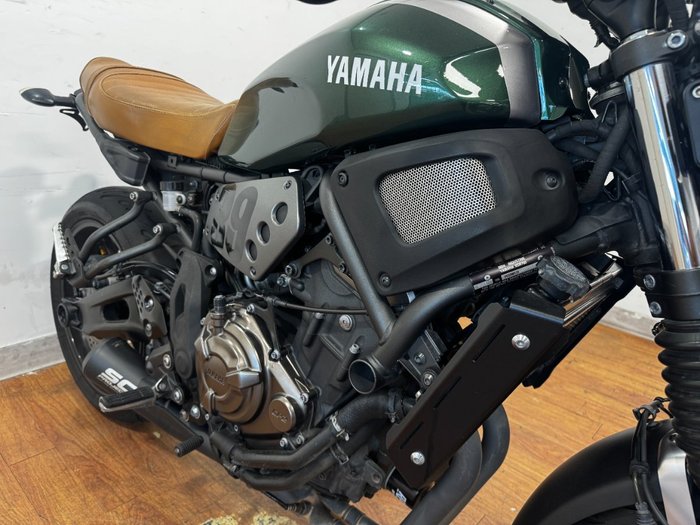 2018 Yamaha XSR700 GREEN