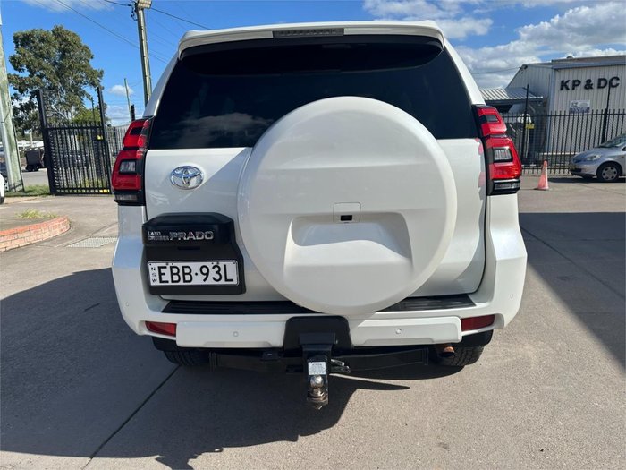 2017 Toyota Landcruiser Prado GXL GDJ150R 4X4 Dual Range Glacier White