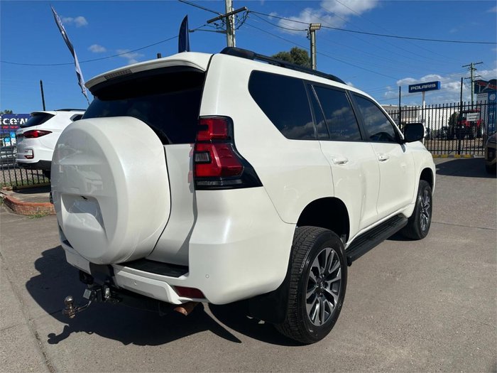 2017 Toyota Landcruiser Prado GXL GDJ150R 4X4 Dual Range Glacier White