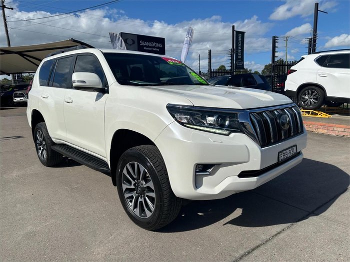 2017 Toyota Landcruiser Prado GXL GDJ150R 4X4 Dual Range Glacier White