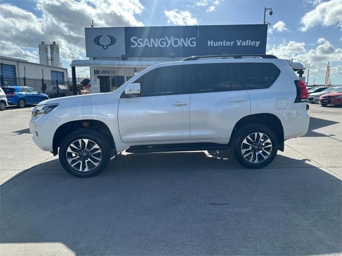 2017 Toyota Landcruiser Prado GXL GDJ150R 4X4 Dual Range Glacier White