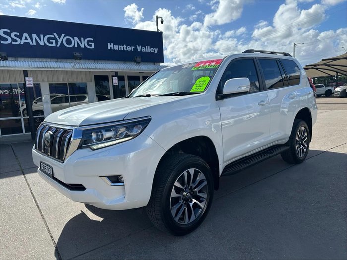 2017 Toyota Landcruiser Prado GXL GDJ150R 4X4 Dual Range Glacier White