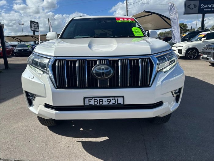 2017 Toyota Landcruiser Prado GXL GDJ150R 4X4 Dual Range Glacier White