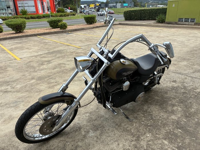 2008 HARLEY-DAVIDSON FXDB STREET BOB Green