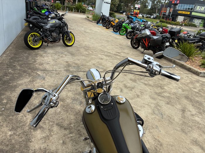 2008 HARLEY-DAVIDSON FXDB STREET BOB Green