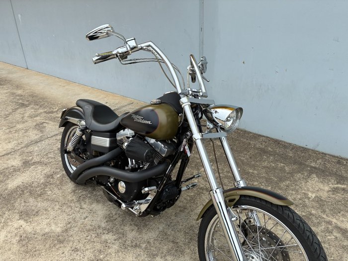 2008 HARLEY-DAVIDSON FXDB STREET BOB Green