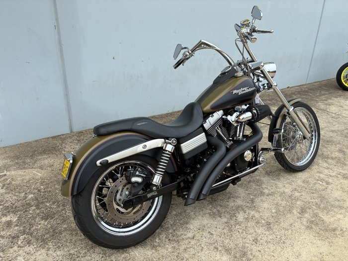 2008 HARLEY-DAVIDSON FXDB STREET BOB Green