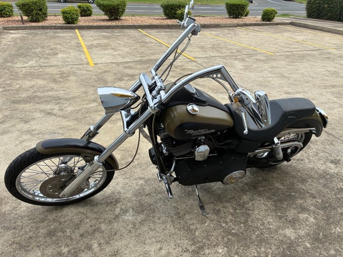 2008 HARLEY-DAVIDSON FXDB STREET BOB Green