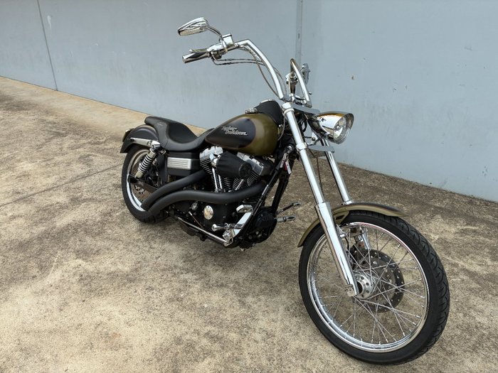 2008 HARLEY-DAVIDSON FXDB STREET BOB Green