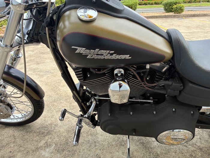 2008 HARLEY-DAVIDSON FXDB STREET BOB Green