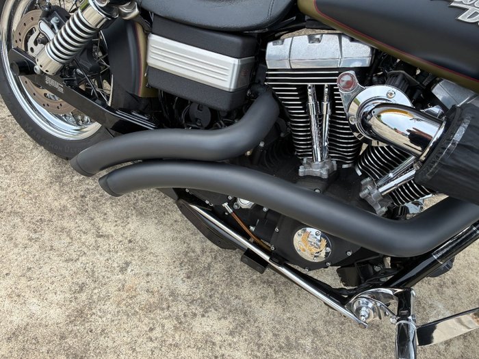 2008 HARLEY-DAVIDSON FXDB STREET BOB Green