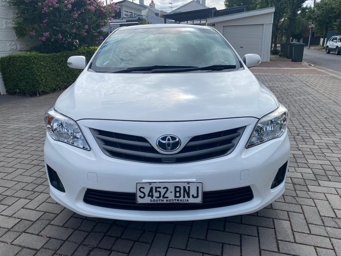 2013 Toyota Corolla Ascent ZRE152R Glacier White