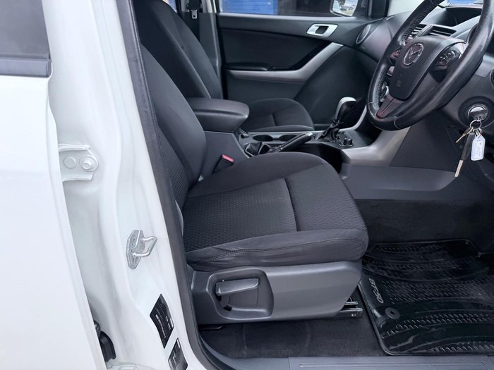 2015 Mazda BT-50 XTR UP 4X4 Dual Range Cool White