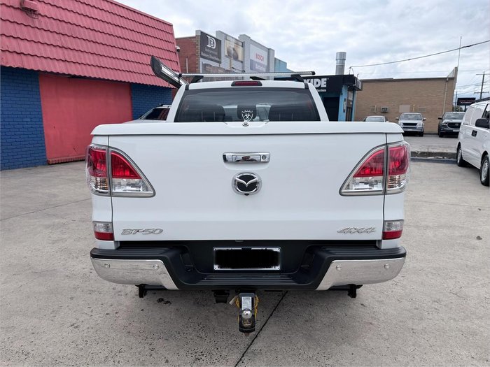 2015 Mazda BT-50 XTR UP 4X4 Dual Range Cool White