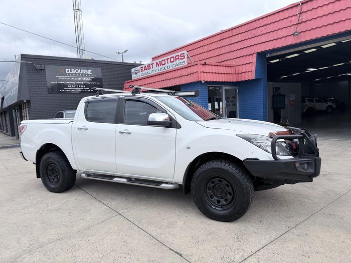 2015 Mazda BT-50 XTR UP 4X4 Dual Range Cool White