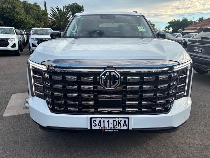 2025 MG MGU9 Explore Pro EKK1C MY25 4X4 Dual Range Alpine White