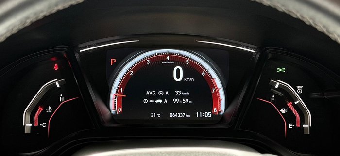 2016 Honda Civic RS 10th Gen MY16 Brilliant Sporty Blue