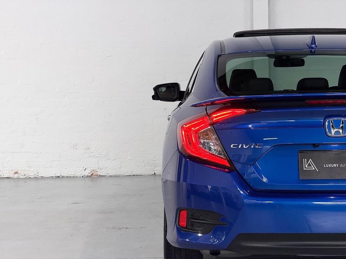 2016 Honda Civic RS 10th Gen MY16 Brilliant Sporty Blue