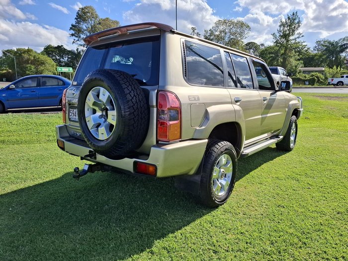 2013 Nissan Patrol ST Y61 4X4 Dual Range Desert Gold