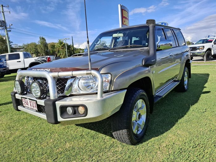 2013 Nissan Patrol ST Y61 4X4 Dual Range Desert Gold