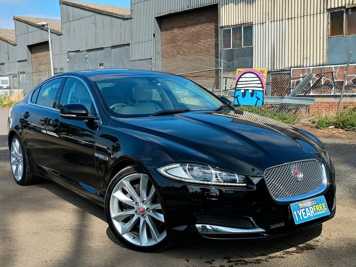 2013 Jaguar XF S Portfolio X250 MY13 Black Amethyst