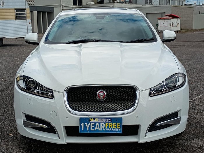 2014 Jaguar XF Premium Luxury X250 MY14 Polaris White
