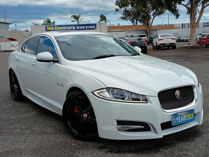 2014 Jaguar XF Premium Luxury X250 MY14 Polaris White