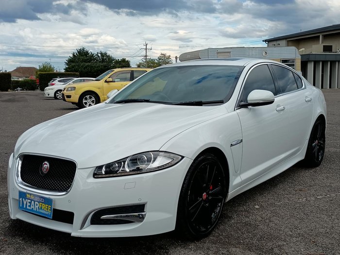 2014 Jaguar XF Premium Luxury X250 MY14 Polaris White