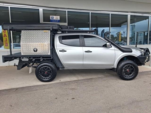 2018 Mitsubishi Triton GLS MQ MY18 4X4 Dual Range Sterling Silver
