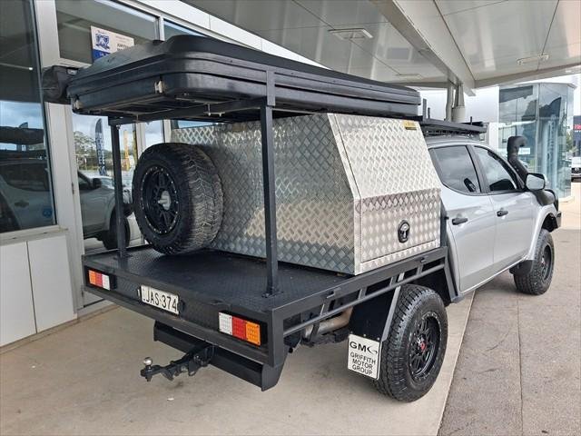 2018 Mitsubishi Triton GLS MQ MY18 4X4 Dual Range Sterling Silver