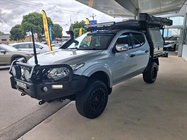 2018 Mitsubishi Triton GLS MQ MY18 4X4 Dual Range Sterling Silver