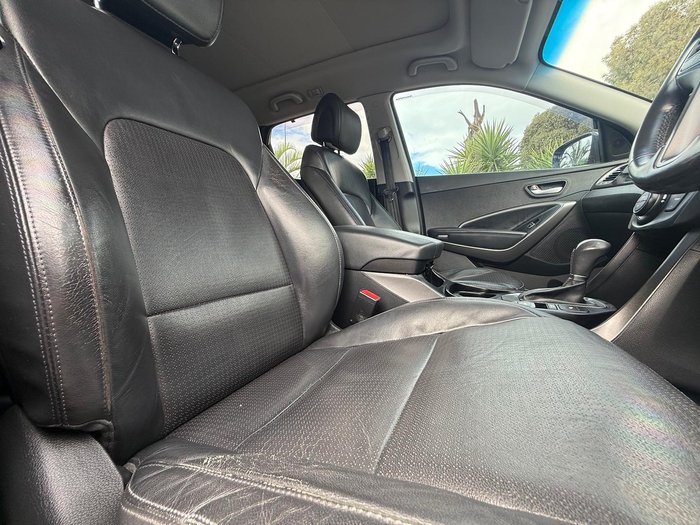 2013 Hyundai Santa Fe Highlander DM MY14 4X4 On Demand Creamy White