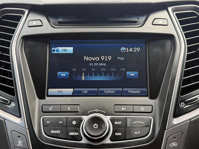 2013 Hyundai Santa Fe Highlander DM MY14 4X4 On Demand Creamy White