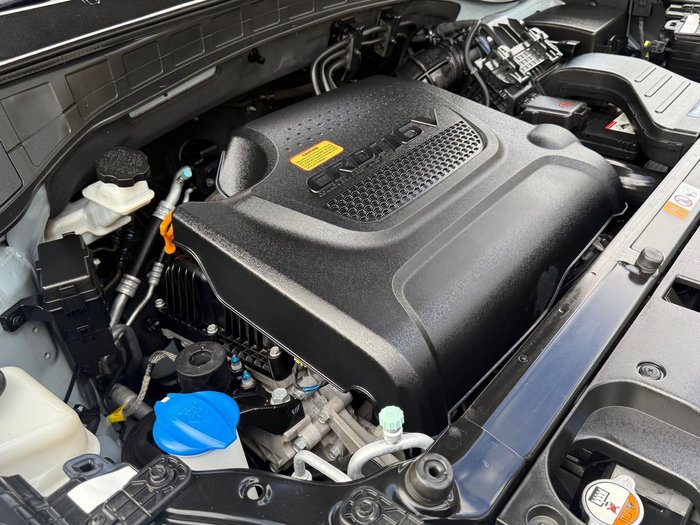 2013 Hyundai Santa Fe Highlander DM MY14 4X4 On Demand Creamy White