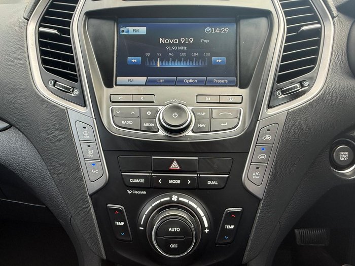 2013 Hyundai Santa Fe Highlander DM MY14 4X4 On Demand Creamy White