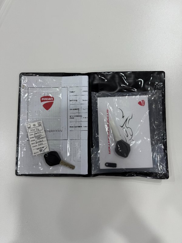 2024 DUCATI STREETFIGHTER V2 Red