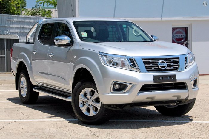 2017 Nissan Navara ST D23 Series 2 4X4 Dual Range Brilliant Silver