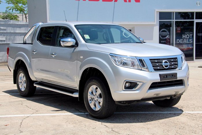 2017 Nissan Navara ST D23 Series 2 4X4 Dual Range Brilliant Silver
