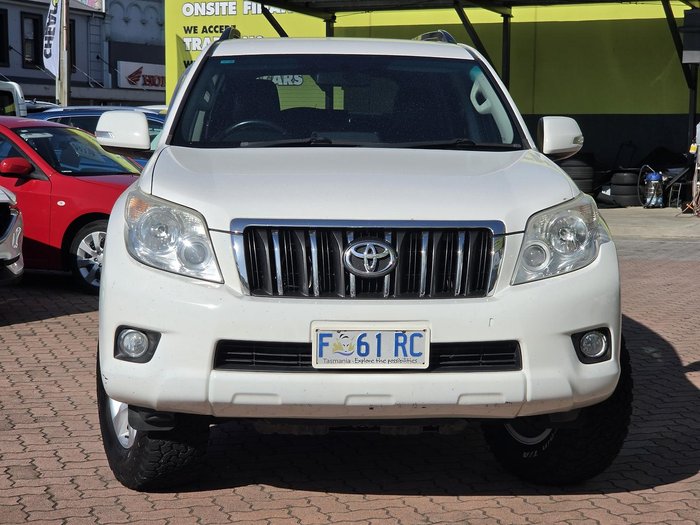 2013 Toyota Landcruiser Prado GXL KDJ150R 4X4 Constant Glacier White