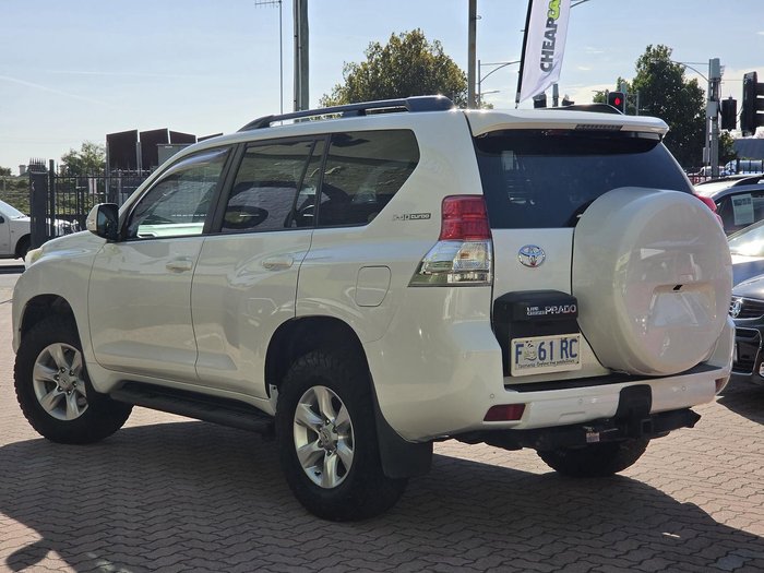 2013 Toyota Landcruiser Prado GXL KDJ150R 4X4 Constant Glacier White