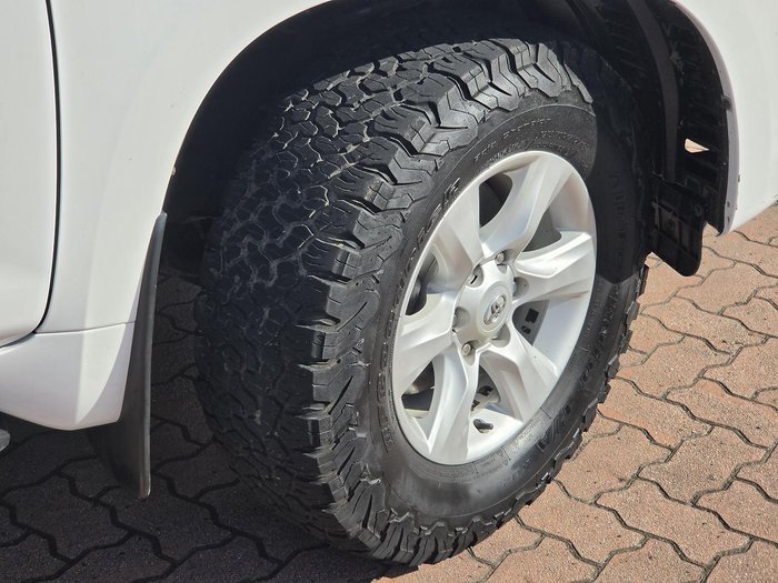 2013 Toyota Landcruiser Prado GXL KDJ150R 4X4 Constant Glacier White