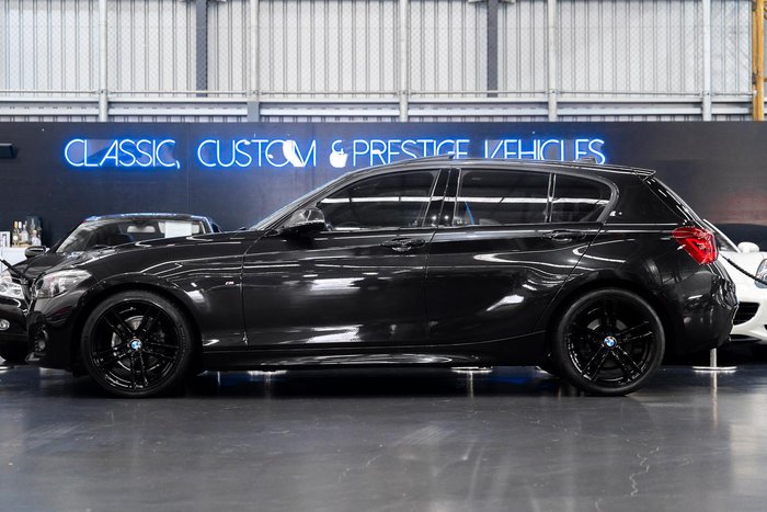 2019 BMW 1 Series 118i M Sport F20 LCI-2 Black Sapphire