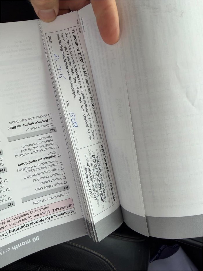 2014 TOYOTA KLUGER GXL (4x2) GSU50R Grey