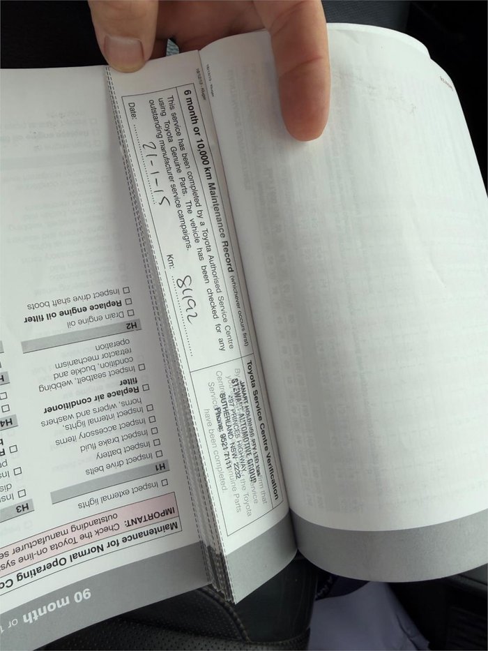 2014 TOYOTA KLUGER GXL (4x2) GSU50R Grey