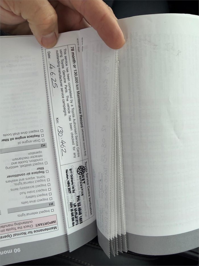 2014 TOYOTA KLUGER GXL (4x2) GSU50R Grey