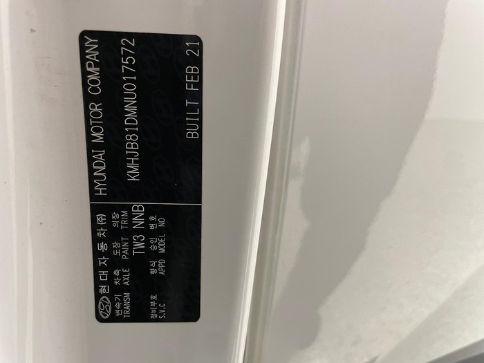 2021 Hyundai Tucson NX4.V1 MY22 White Cream