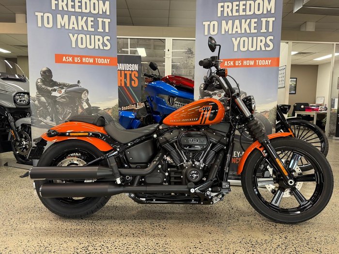 2024 Harley-Davidson Street Bob 114 (FXBBS) Softail Orange