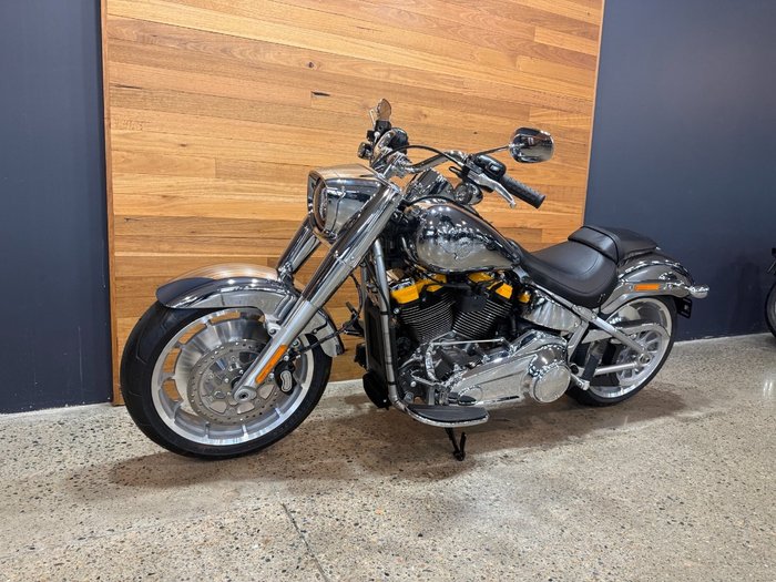2025 HARLEY-DAVIDSON FLSTFI FAT BOY GRAY GHOST