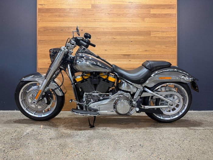 2025 HARLEY-DAVIDSON FLSTFI FAT BOY GRAY GHOST