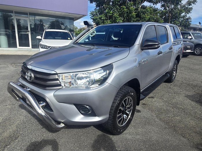 2018 Toyota Hilux SR GUN126R 4X4 Dual Range Silver Sky